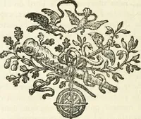 An illustration from Histoire de l'Académie royale des inscriptions et belles lettres, depuis son establissement jusqu'à présent : Avec les Mémoires de littérature tirez des registres de cette Académie depuis son renouvellement jusqu'en 1710 (1736)