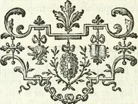 An illustration from Histoire de l'Académie royale des inscriptions et belles lettres, depuis son establissement jusqu'à présent : Avec les Mémoires de littérature tirez des registres de cette Académie depuis son renouvellement jusqu'en 1710 (1736)