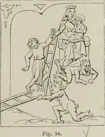 An illustration from Histoire de la caricature et du grotesque dans la littérature et dans l'art (1875)