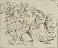 An illustration from Histoire de la caricature et du grotesque dans la littérature et dans l'art (1875)