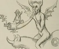 An illustration from Histoire de la caricature et du grotesque dans la littérature et dans l'art (1875)