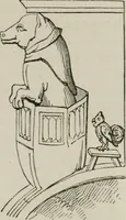An illustration from Histoire de la caricature et du grotesque dans la littérature et dans l'art (1875)
