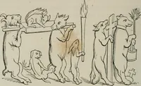 An illustration from Histoire de la caricature et du grotesque dans la littérature et dans l'art (1875)