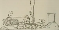An illustration from Histoire de la caricature et du grotesque dans la littérature et dans l'art (1875)