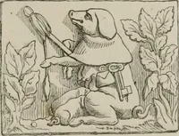 An illustration from Histoire de la caricature et du grotesque dans la littérature et dans l'art (1875)