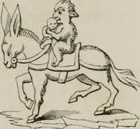 An illustration from Histoire de la caricature et du grotesque dans la littérature et dans l'art (1875)