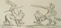 An illustration from Histoire de la caricature et du grotesque dans la littérature et dans l'art (1875)