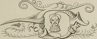 An illustration from Histoire de la caricature et du grotesque dans la littérature et dans l'art (1875)