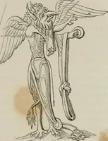 An illustration from Histoire de la caricature et du grotesque dans la littérature et dans l'art (1875)