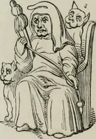 An illustration from Histoire de la caricature et du grotesque dans la littérature et dans l'art (1875)