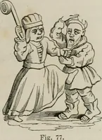 An illustration from Histoire de la caricature et du grotesque dans la littérature et dans l'art (1875)