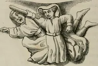 An illustration from Histoire de la caricature et du grotesque dans la littérature et dans l'art (1875)