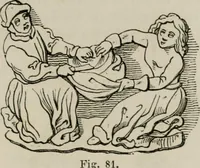 An illustration from Histoire de la caricature et du grotesque dans la littérature et dans l'art (1875)