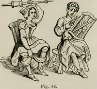 An illustration from Histoire de la caricature et du grotesque dans la littérature et dans l'art (1875)