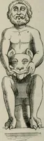 An illustration from Histoire de la caricature et du grotesque dans la littérature et dans l'art (1875)