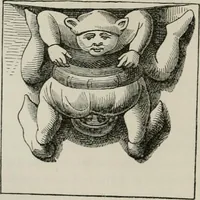 An illustration from Histoire de la caricature et du grotesque dans la littérature et dans l'art (1875)