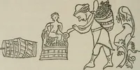 An illustration from Histoire de la caricature et du grotesque dans la littérature et dans l'art (1875)