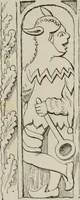 An illustration from Histoire de la caricature et du grotesque dans la littérature et dans l'art (1875)