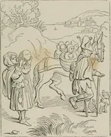 An illustration from Histoire de la caricature et du grotesque dans la littérature et dans l'art (1875)