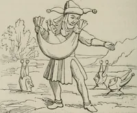 An illustration from Histoire de la caricature et du grotesque dans la littérature et dans l'art (1875)
