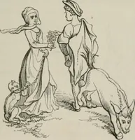An illustration from Histoire de la caricature et du grotesque dans la littérature et dans l'art (1875)