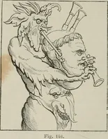 An illustration from Histoire de la caricature et du grotesque dans la littérature et dans l'art (1875)