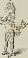 An illustration from Histoire de la caricature et du grotesque dans la littérature et dans l'art (1875)