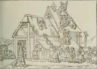 An illustration from Histoire de la caricature et du grotesque dans la littérature et dans l'art (1875)