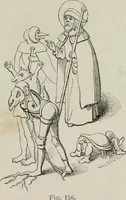 An illustration from Histoire de la caricature et du grotesque dans la littérature et dans l'art (1875)