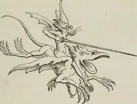 An illustration from Histoire de la caricature et du grotesque dans la littérature et dans l'art (1875)