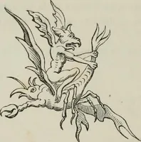 An illustration from Histoire de la caricature et du grotesque dans la littérature et dans l'art (1875)