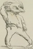 An illustration from Histoire de la caricature et du grotesque dans la littérature et dans l'art (1875)