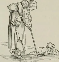An illustration from Histoire de la caricature et du grotesque dans la littérature et dans l'art (1875)