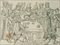 An illustration from Histoire de la caricature et du grotesque dans la littérature et dans l'art (1875)
