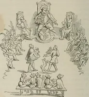 An illustration from Histoire de la caricature et du grotesque dans la littérature et dans l'art (1875)