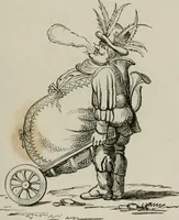 An illustration from Histoire de la caricature et du grotesque dans la littérature et dans l'art (1875)