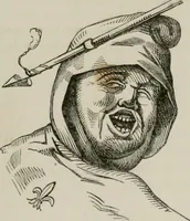 An illustration from Histoire de la caricature et du grotesque dans la littérature et dans l'art (1875)