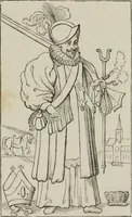 An illustration from Histoire de la caricature et du grotesque dans la littérature et dans l'art (1875)