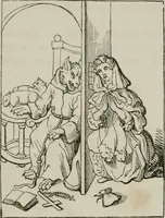 An illustration from Histoire de la caricature et du grotesque dans la littérature et dans l'art (1875)