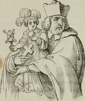 An illustration from Histoire de la caricature et du grotesque dans la littérature et dans l'art (1875)