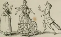 An illustration from Histoire de la caricature et du grotesque dans la littérature et dans l'art (1875)