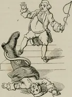 An illustration from Histoire de la caricature et du grotesque dans la littérature et dans l'art (1875)