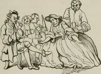 An illustration from Histoire de la caricature et du grotesque dans la littérature et dans l'art (1875)