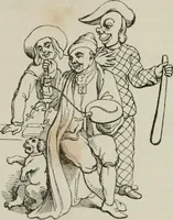 An illustration from Histoire de la caricature et du grotesque dans la littérature et dans l'art (1875)