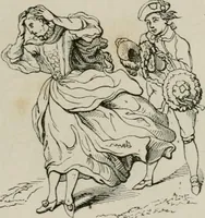 An illustration from Histoire de la caricature et du grotesque dans la littérature et dans l'art (1875)
