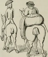 An illustration from Histoire de la caricature et du grotesque dans la littérature et dans l'art (1875)