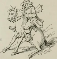 An illustration from Histoire de la caricature et du grotesque dans la littérature et dans l'art (1875)