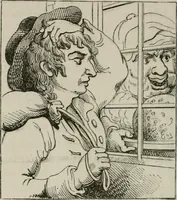 An illustration from Histoire de la caricature et du grotesque dans la littérature et dans l'art (1875)
