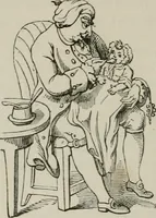 An illustration from Histoire de la caricature et du grotesque dans la littérature et dans l'art (1875)
