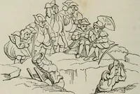An illustration from Histoire de la caricature et du grotesque dans la littérature et dans l'art (1875)